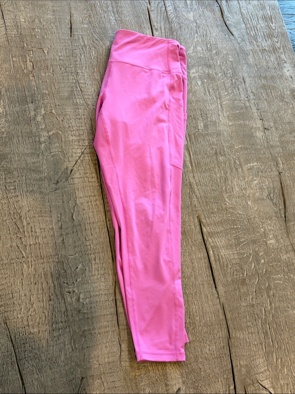 Zella Bright Pink Performance Leggings with Side Pocket